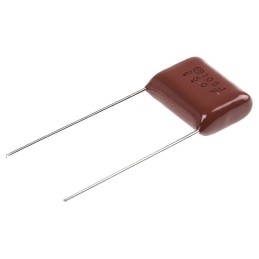 5 pcs - Panasonic ECQE(F) Polyester Film Capacitor, 250V dc, ±5%, 1μF, Through Hole