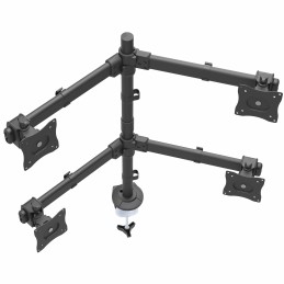 1 pcs - StarTech.com Desk Mounting Monitor Arm for 4 x Screen, 27in Screen Size