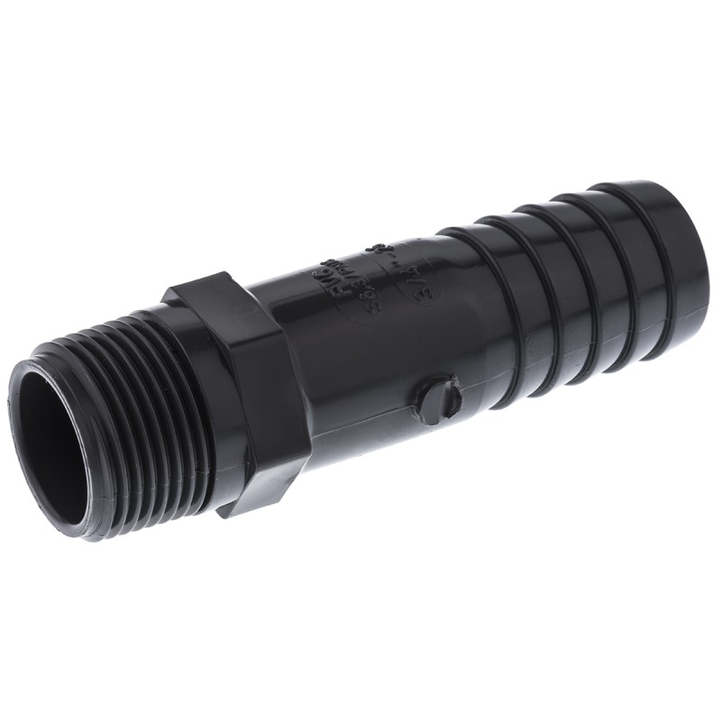 1 Pack of 2 - Georg Fischer Hose Connector, BSPT 25mm