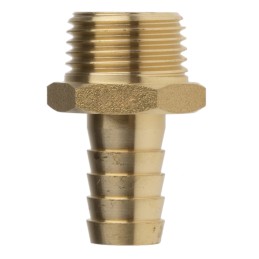 1 Pack of 2 - RS PRO Hose Connector Hose Tail Adaptor, G 1/2in 1/2in ID