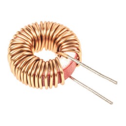 5 pcs - Wurth 100 μH ±20% Iron Powder Toroidal Inductor, 6A Idc, 35mΩ Rdc, WE-FI