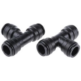 1 Pack of 3 - JG Speedfit Equal Tee PVC Pipe Fitting, 15mm