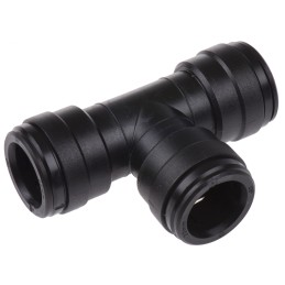 1 Pack of 3 - JG Speedfit Equal Tee PVC Pipe Fitting, 22mm