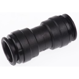 1 Pack of 3 - JG Speedfit Straight Coupler PVC Pipe Fitting, 22mm