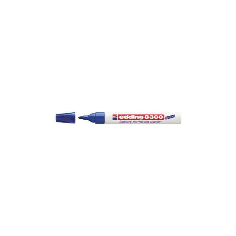 1 pcs - Edding Fine Tip Blue Marker Pen