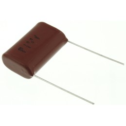 5 pcs - Panasonic ECQE(F) Polyester Film Capacitor, 630V dc, ±5%, 1μF, Through Hole