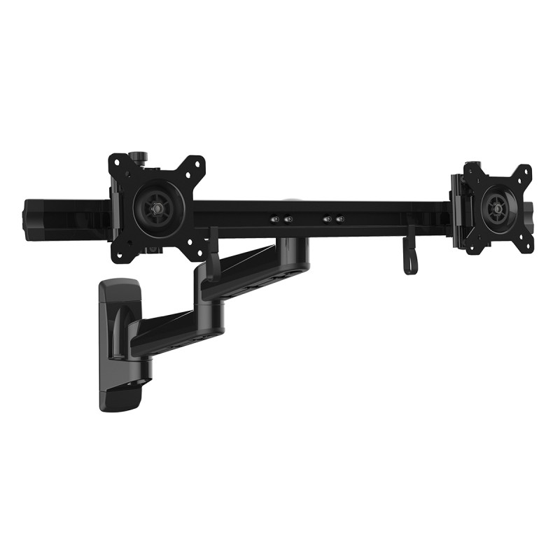 1 pcs - StarTech.com Wall Mounting Monitor Arm for 2 x Screen, 24in Screen Size