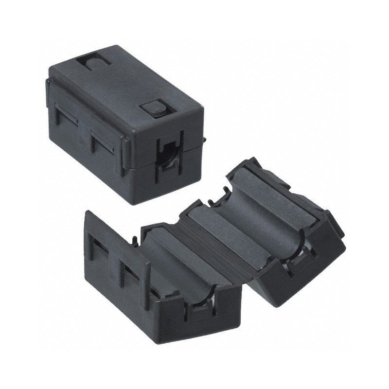 10 pcs : 28A2025-0A2 - FERRITE CORE 320 OHM HINGED