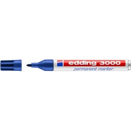 1 pcs - Edding 1.5 - 3 mm Tip Blue Marker Pen
