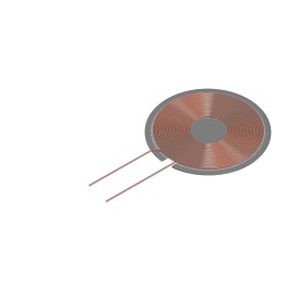 5 pcs - TDK WR Wireless Charging Coil Receiver, 8.32 μH, 12mm dia.