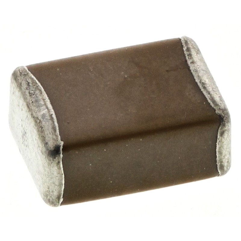 5 pcs - KEMET 1μF Multilayer Ceramic Capacitor MLCC, 100V dc V, ±10% , SMD