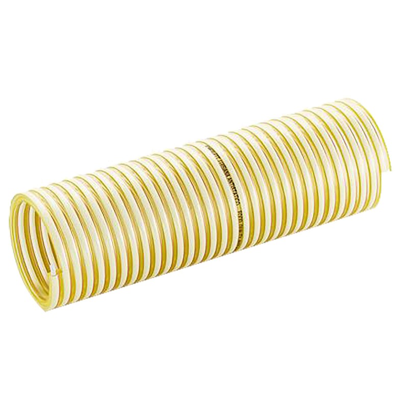 1 pcs - Merlett Plastics Luisiana AS Hose Pipe, PVC, 38mm ID, 45.4mm OD, Yellow, 10m