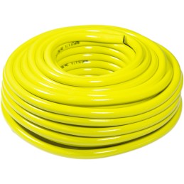1 pcs - RS PRO Hose Pipe, PVC, 19mm ID, 25.5mm OD, Yellow, 50m