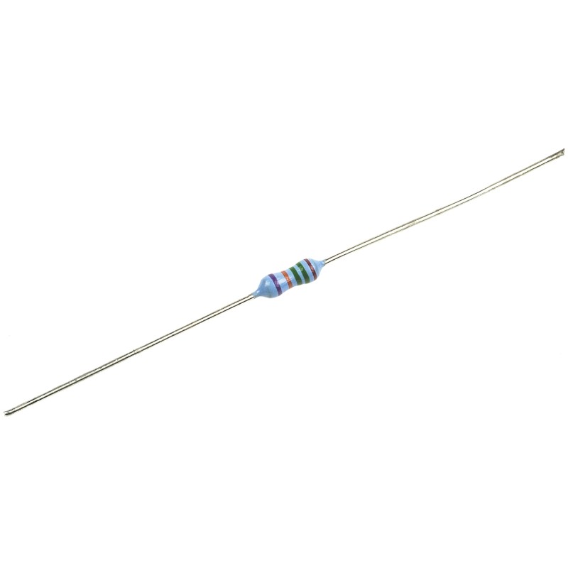 5 pcs - TE Connectivity 255kΩ Metal Film Resistor 0.25W ±0.1% YR1B255KCC