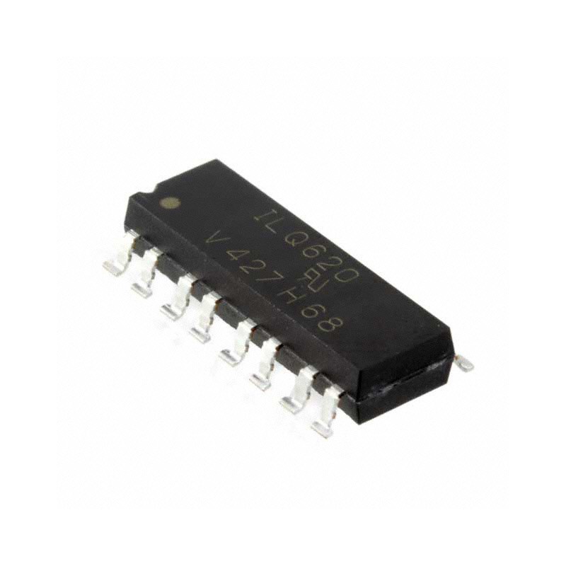 10 pcs : ILQ620-X009T - OPTOISO 5.3KV 4CH TRANS 16SMD