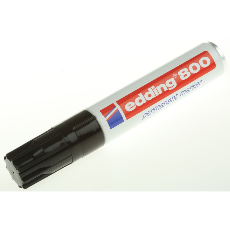 1 pcs - Edding Broad, Extra Broad, Medium Tip Black Marker Pen