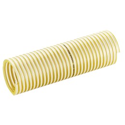 1 pcs - Merlett Plastics Luisiana AS Hose Pipe, PVC, 75mm ID, 85.4mm OD, Yellow, 5m