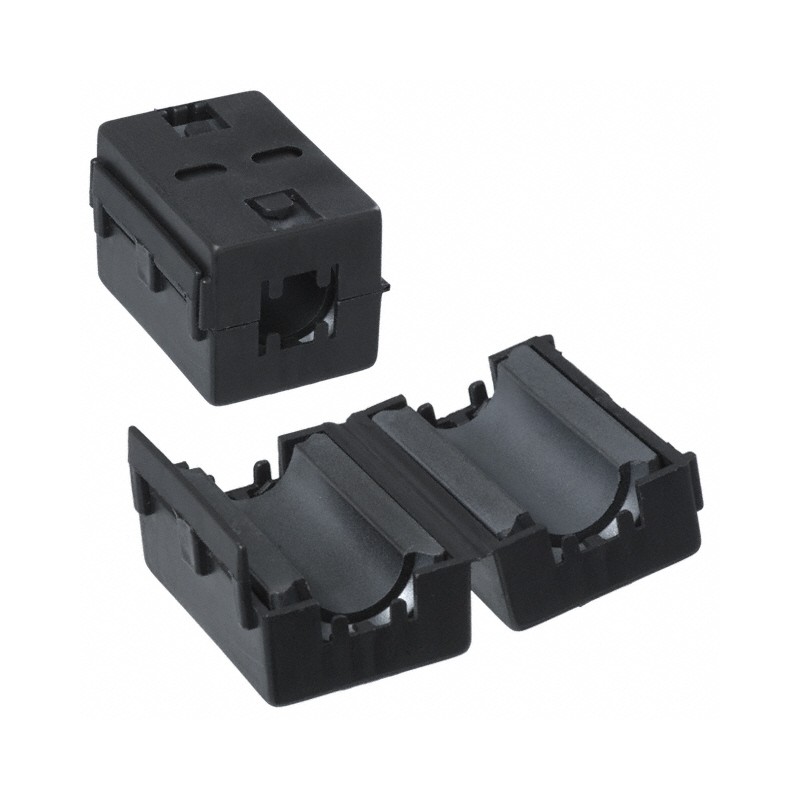 10 pcs : 28A2029-0A2 - FERRITE CORE 250 OHM HINGED