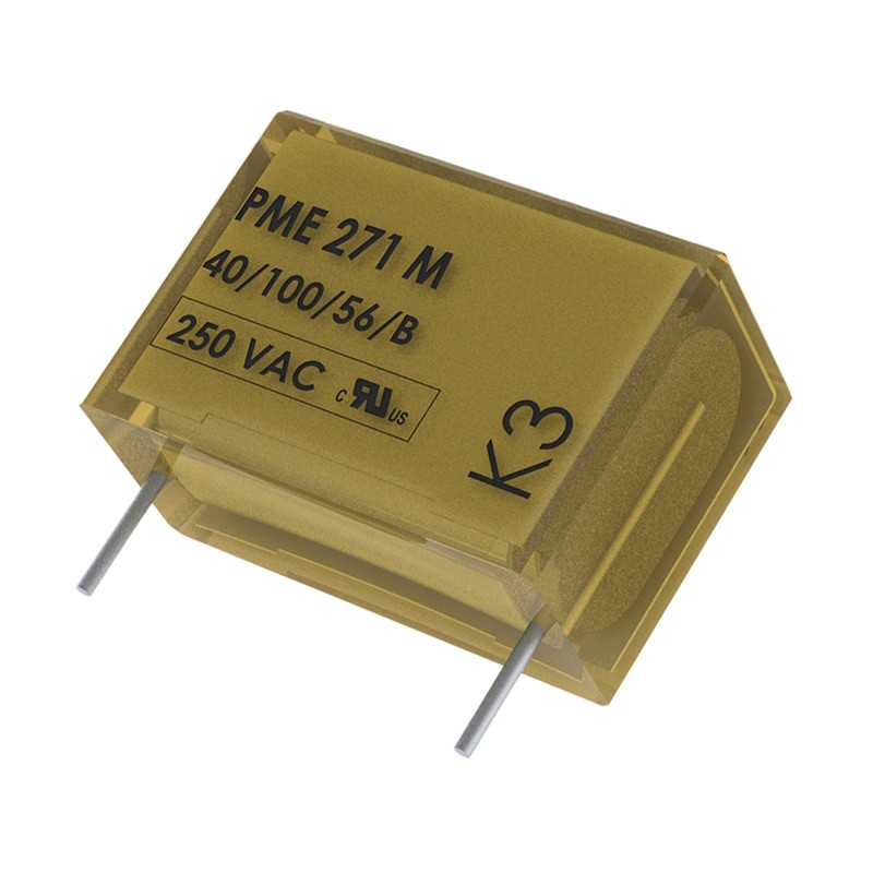 5 pcs - KEMET PME271 Paper Capacitor, 275V ac, ±20%, 33nF, Through Hole