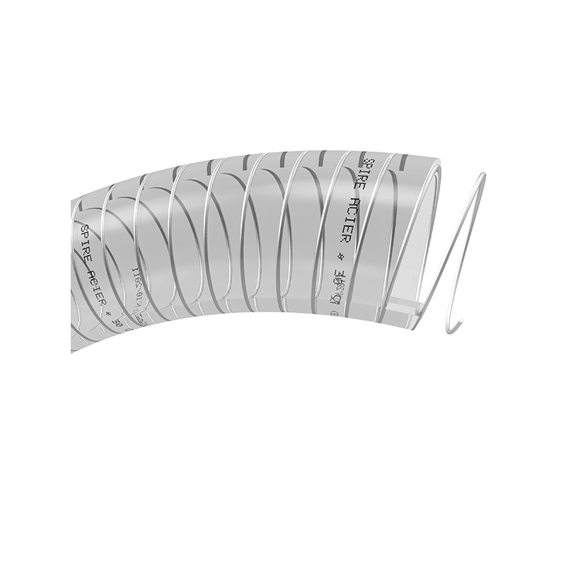1 pcs - TRICOFLEX Spire acier PVC, Hose Pipe, 25mm ID, 33mm OD, Clear, 30m