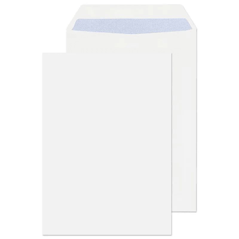 1 pcs - White C5 No Self-Seal Flap Mailing Envelope