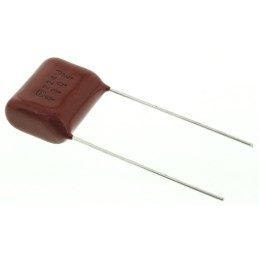 5 pcs - Panasonic ECQE(F) Polyester Film Capacitor, 630V dc, ±5%, 220nF, Through Hole