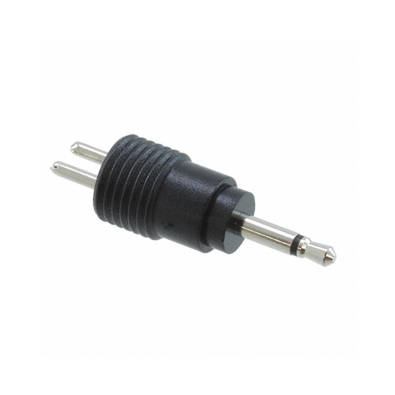 10 pcs : 25MPST-EX - ADAPTER PLUG 2 PIN TO PLUG .25