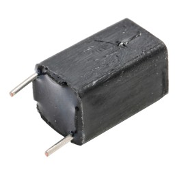 5 pcs - RS PRO Polystyrene Film Capacitor, 63V dc, ±1%, 100pF, Through Hole