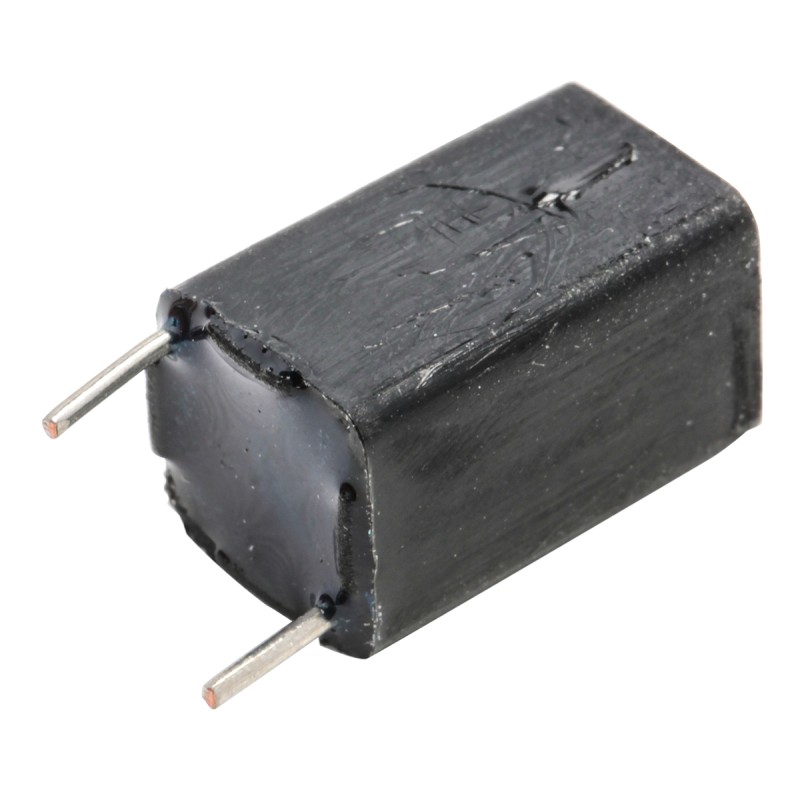 5 pcs - RS PRO Polystyrene Film Capacitor, 63V dc, ±1%, 100pF, Through Hole