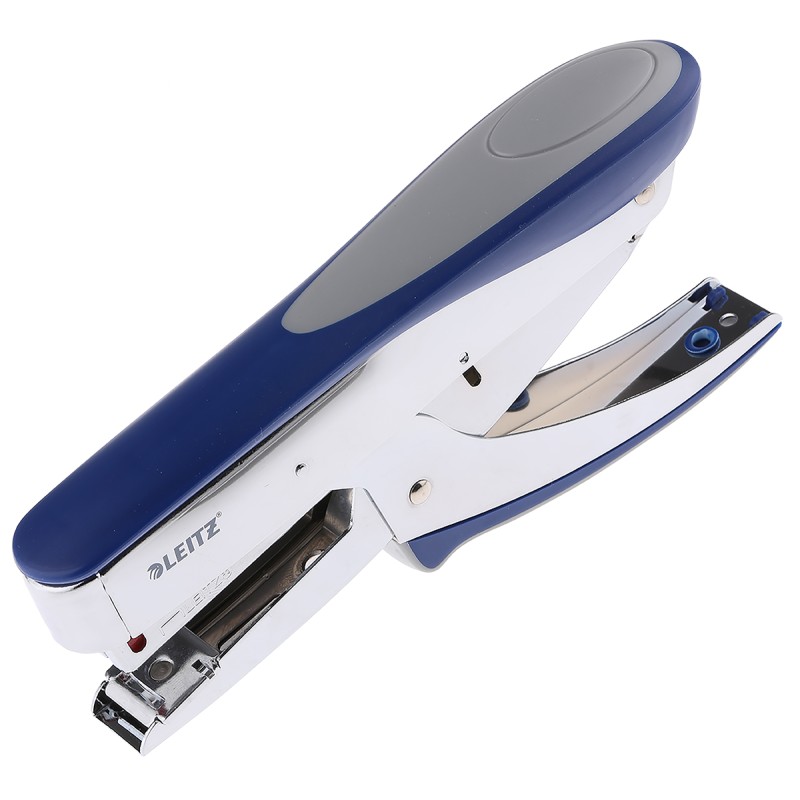1 pcs - Leitz 5548 Full Strip, Plier Stapler, 40 Sheet Capacity, 24/6 mm, 26/6 mm, Leitz Power Performance P3 Staple Size