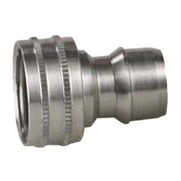 1 pcs - Nito Hose Connector, Straight Threaded Coupling, BSP 1/2in 1/2in ID, 25 bar