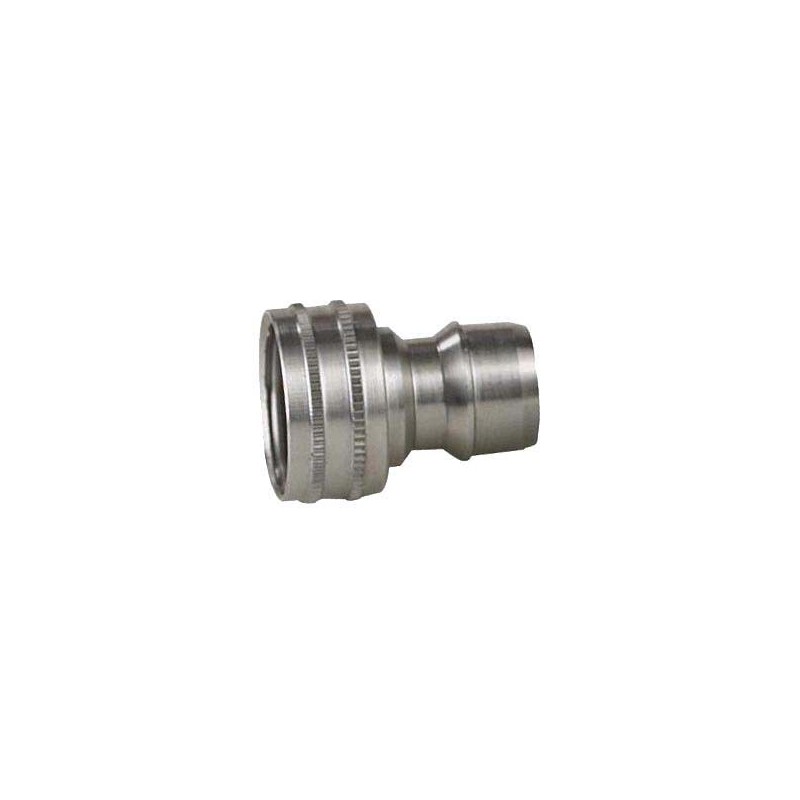 1 pcs - Nito Hose Connector, Straight Threaded Coupling, BSP 1/2in 1/2in ID, 25 bar