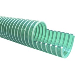 1 pcs - RS PRO Hose Pipe, PVC, 38mm ID, 46mm OD, Green, 30m