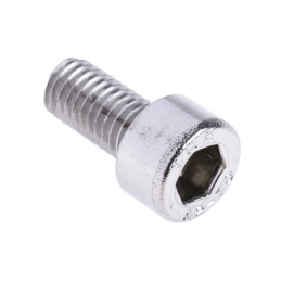 1 Box of 50 - RS PRO M5 x 10mm Hex Socket Cap Screw Plain Stainless Steel