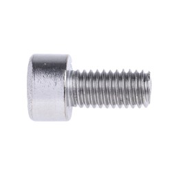1 Box of 50 - RS PRO M5 x 10mm Hex Socket Cap Screw Plain Stainless Steel