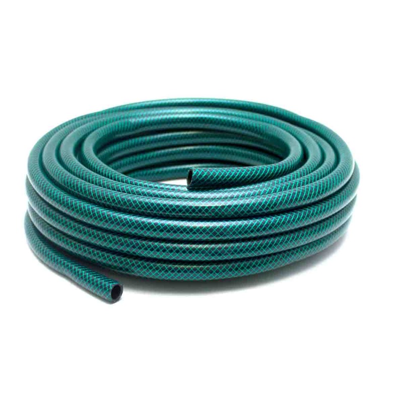 1 pcs - RS PRO Hose Pipe, PVC, 12mm ID, 15.3mm OD, Green, 15m
