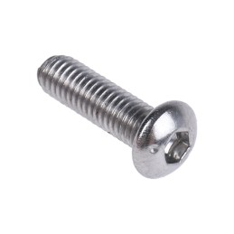 1 Box of 50 - RS PRO Plain Stainless Steel Hex Socket Button Screw, ISO 7380, M3 x 8mm