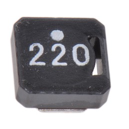 5 pcs - TDK, VLCF, 5020 Shielded Wire-wound SMD Inductor with a Ferrite Core, 22 μH ±20% Wire-Wound 1A Idc