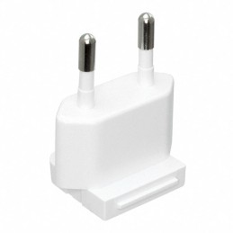 10 pcs : Q-EU-WH(R) - INPUT PLUG EUROPE FOR WALL ADAPT