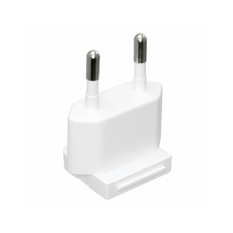 10 pcs : Q-EU-WH(R) - INPUT PLUG EUROPE FOR WALL ADAPT