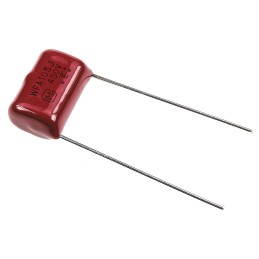 5 pcs - Panasonic ECWF(A) Polypropylene Film Capacitor, 450V dc, ±5%, 1μF, Through Hole