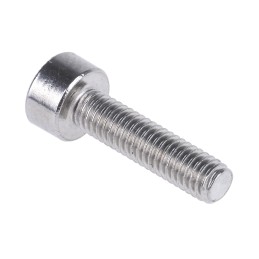 1 Box of 50 - RS PRO M3 x 12mm Hex Socket Cap Screw Plain Stainless Steel