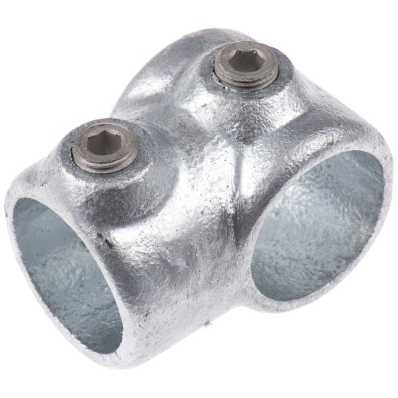 1 pcs - RS PRO T-Connector Connecting Component, Strut Profile Type 1, Round Tube Size Type 1