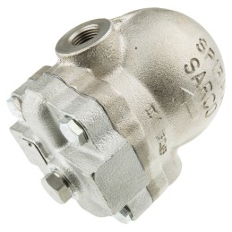 1 pcs - Spirax Sarco 14.6 bar Stainless Steel Ball Float Steam Trap, 3/4 in BSP