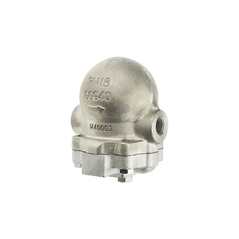 1 pcs - Spirax Sarco 4.5 bar Stainless Steel Ball Float Steam Trap, 1/2 in BSP