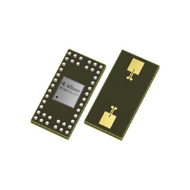 1 pcs - Infineon BGT60LTR11AIPE6327XUMA2 RF Transceiver, 42-Pin PG-UF2BGA