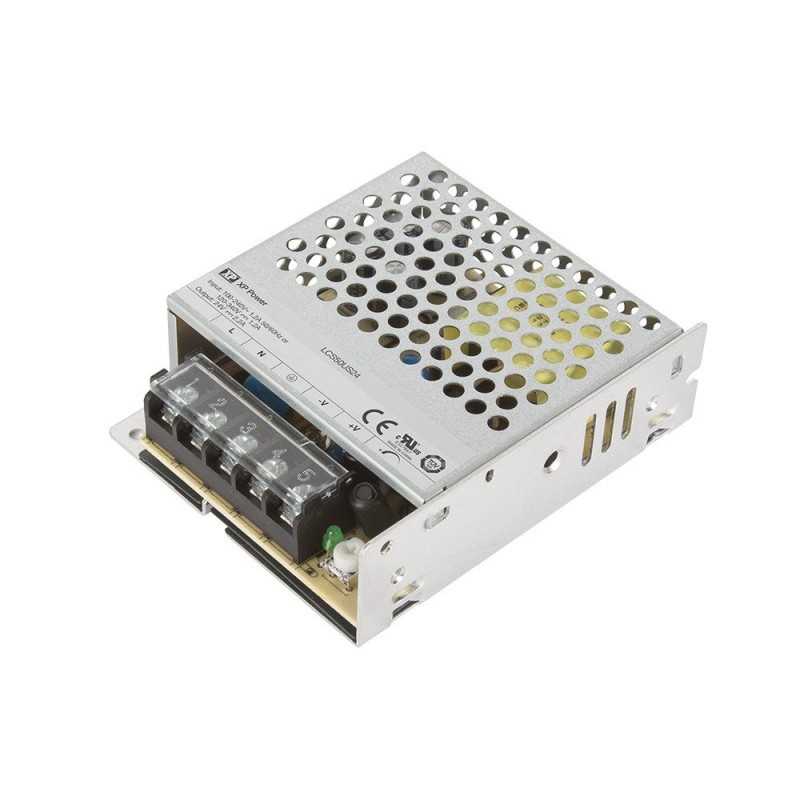 1 Box of 1 - XP Power Switching Power Supply, LCS50US36, 36V dc, 1.45A, 52W, 1 Output, 85 - 264 V ac, 120 - 373 V dc
