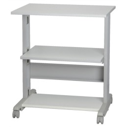 1 pcs - RS PRO 3 Shelf Printer Stand, 30kg Max. Load