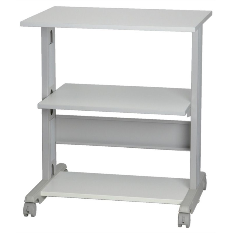 1 pcs - RS PRO 3 Shelf Printer Stand, 30kg Max. Load