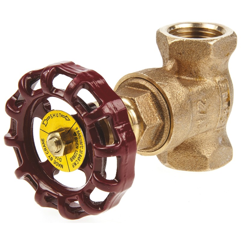 1 pcs - RS PRO Gate Valve, 1/2in
